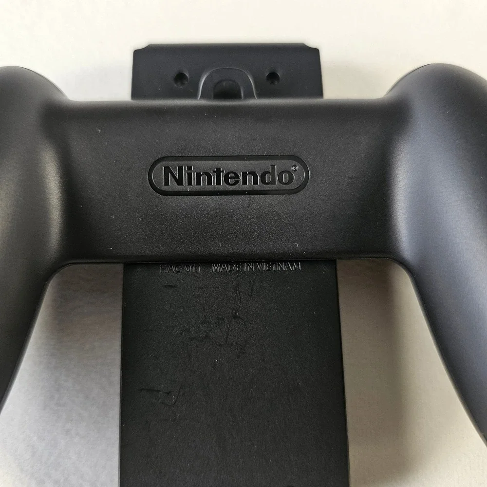 Nintendo Switch Joy-Con Grip Controller Mount Black HAC-011 Official Accessory